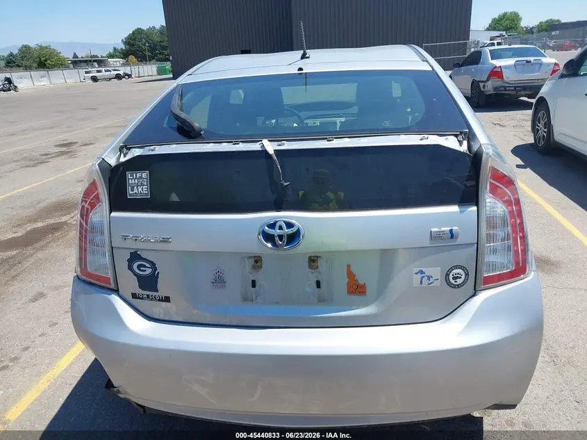 2012 TOYOTA PRIUS TWO