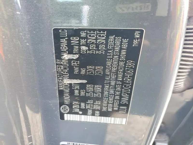 2024 HYUNDAI SANTA FE SEL  