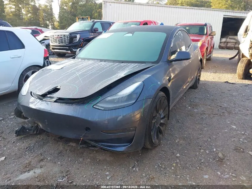 2022 TESLA MODEL 3 PERFORMANCE DUAL MOTOR ALL-WHEEL DRIVE