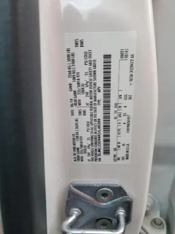 2019 LINCOLN MKC RESERVE  