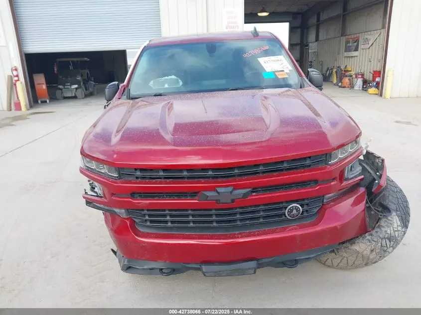 2021 CHEVROLET SILVERADO 1500 4WD  SHORT BED RST