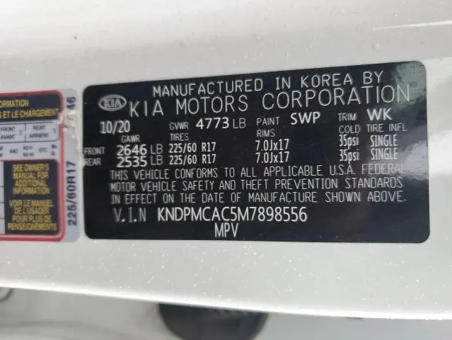2021 KIA SPORTAGE LX  