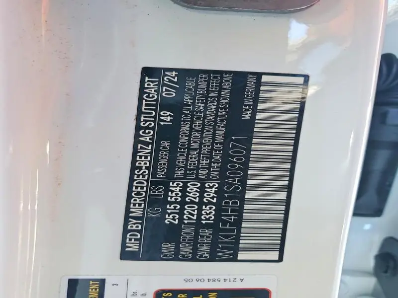 2025 MERCEDES-BENZ E 350 4MATIC  