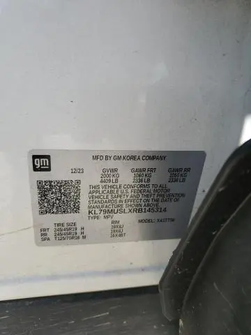 2024 CHEVROLET TRAILBLAZER RS  