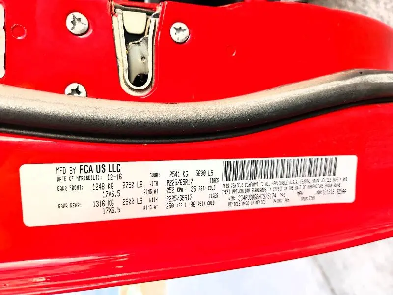 2017 DODGE JOURNEY SXT  