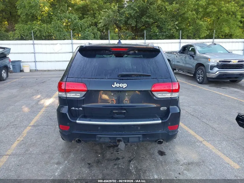 2018 JEEP GRAND CHEROKEE OVERLAND 4X4