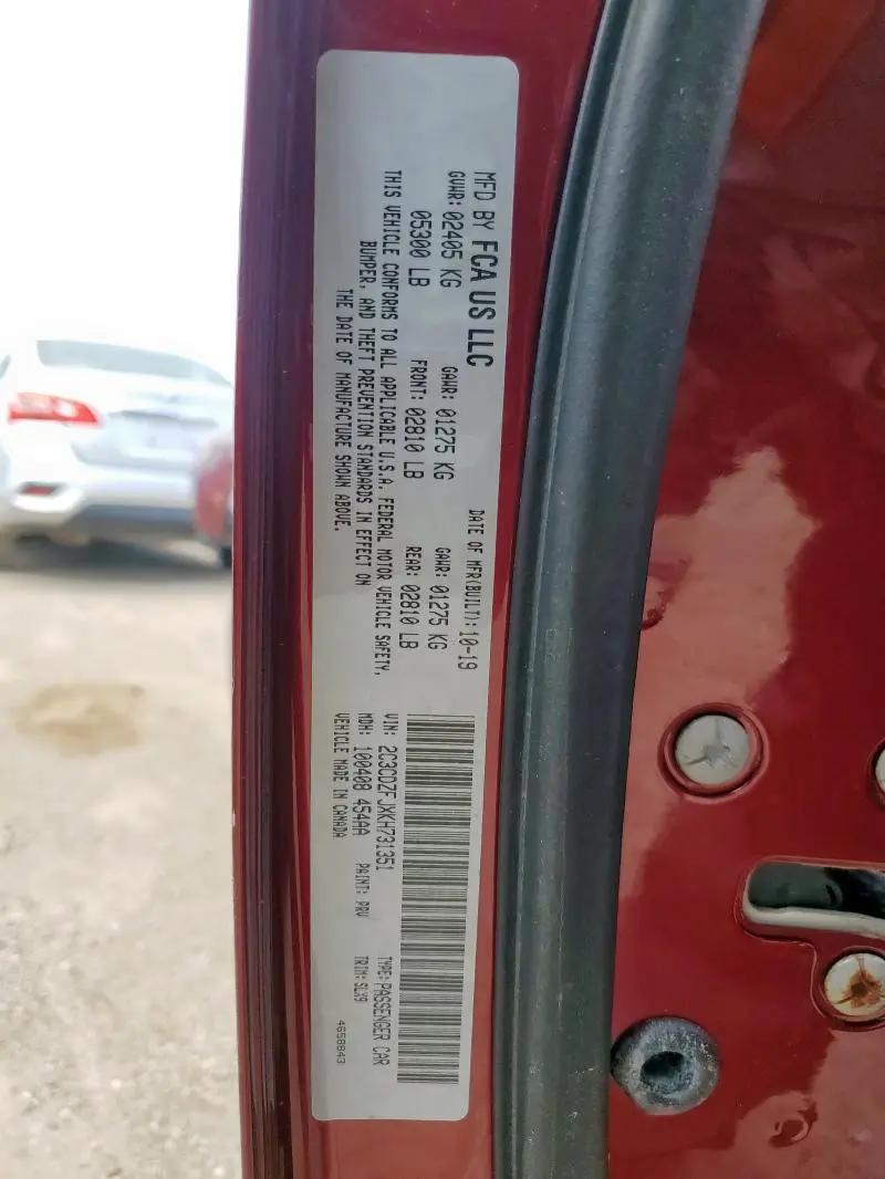 2019 DODGE CHALLENGER R/T SCAT PACK  