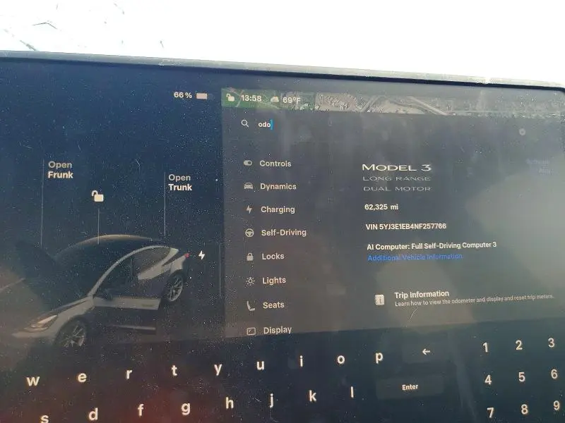 2022 TESLA MODEL 3   
