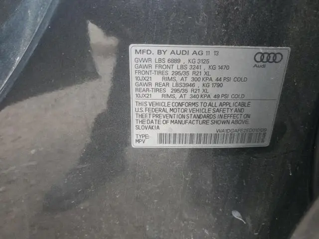 2014 AUDI Q7 PRESTIGE