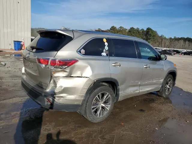 2016 TOYOTA HIGHLANDER XLE  