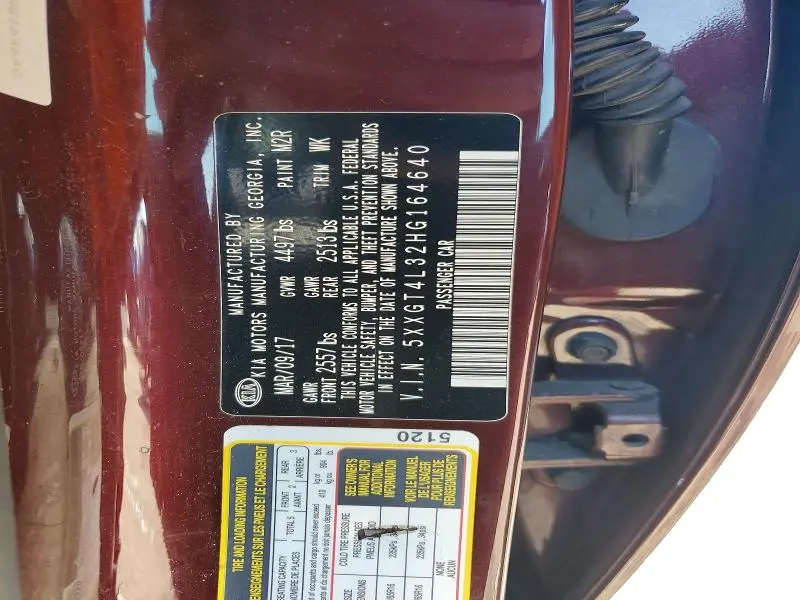 2017 KIA OPTIMA LX  