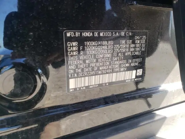 2025 HONDA HR-V SPORT  