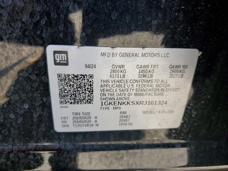 2024 GMC ACADIA UPLEVEL  