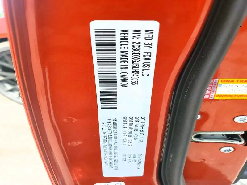 2020 DODGE CHARGER SCAT PACK  