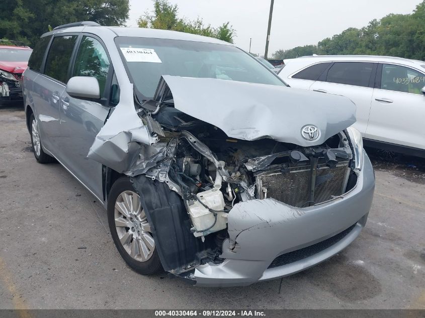 2015 TOYOTA SIENNA LE 7 PASSENGER