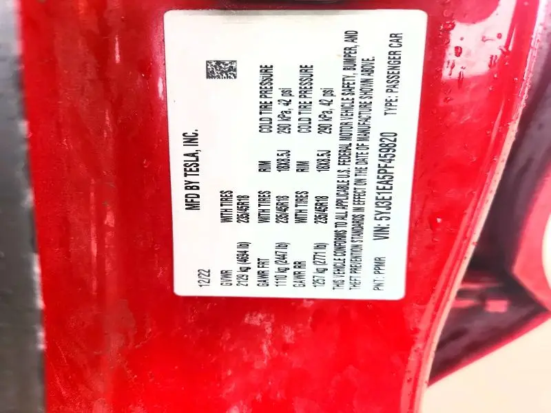 2023 TESLA MODEL 3   