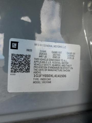 2020 CHEVROLET BOLT EV LT