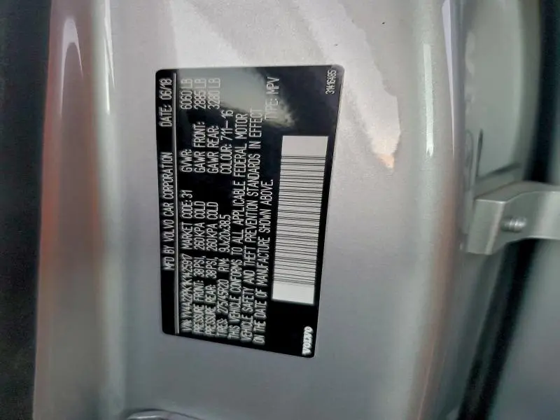 2019 VOLVO XC90 T6 MOMENTUM  