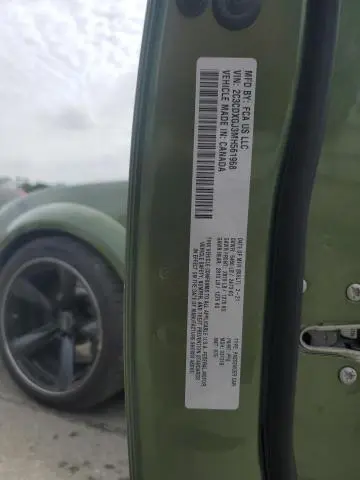 2021 DODGE CHARGER SCAT PACK  