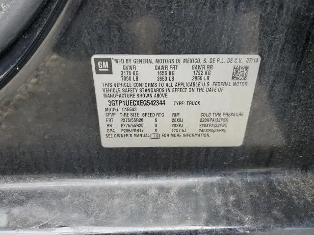 2014 GMC SIERRA C1500 SLE  