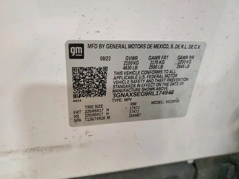 2024 CHEVROLET EQUINOX LS  