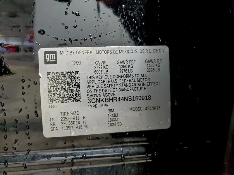 2022 CHEVROLET BLAZER 2LT  