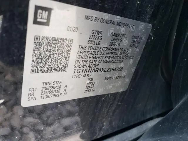 2020 CADILLAC XT5 LUXURY  