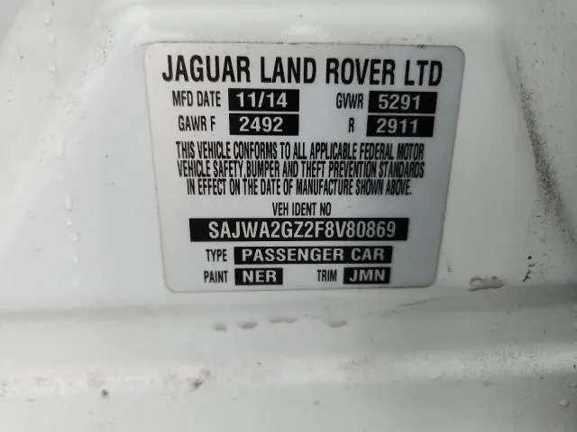 2015 JAGUAR XJL PORTFOLIO