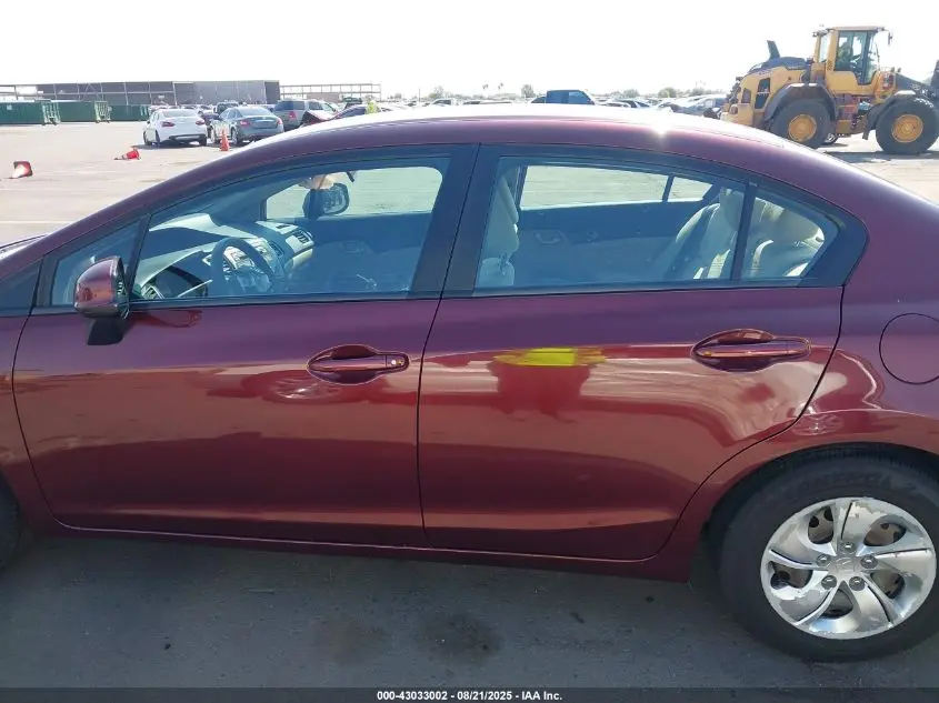 2013 HONDA CIVIC LX