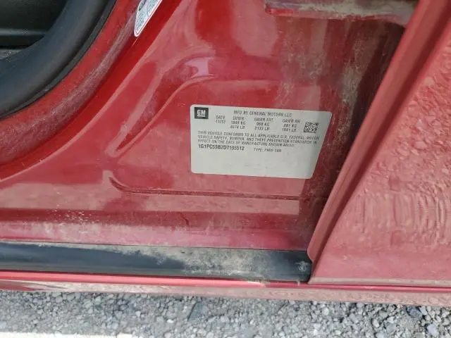 2013 CHEVROLET CRUZE LT  