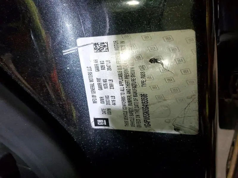 2016 BUICK VERANO SPORT TOURING  