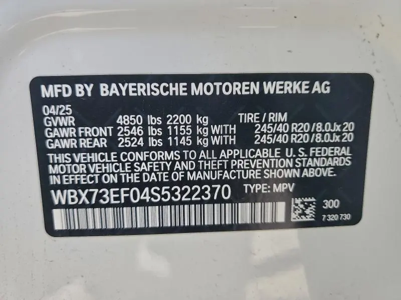 2025 BMW X1 XDRIVE28I  