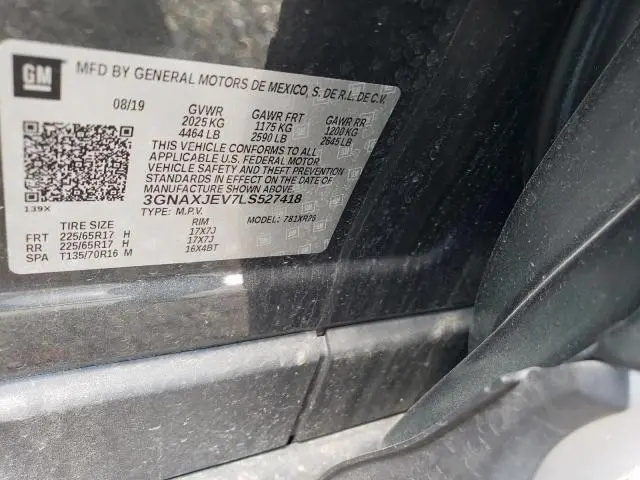 2020 CHEVROLET EQUINOX LT  