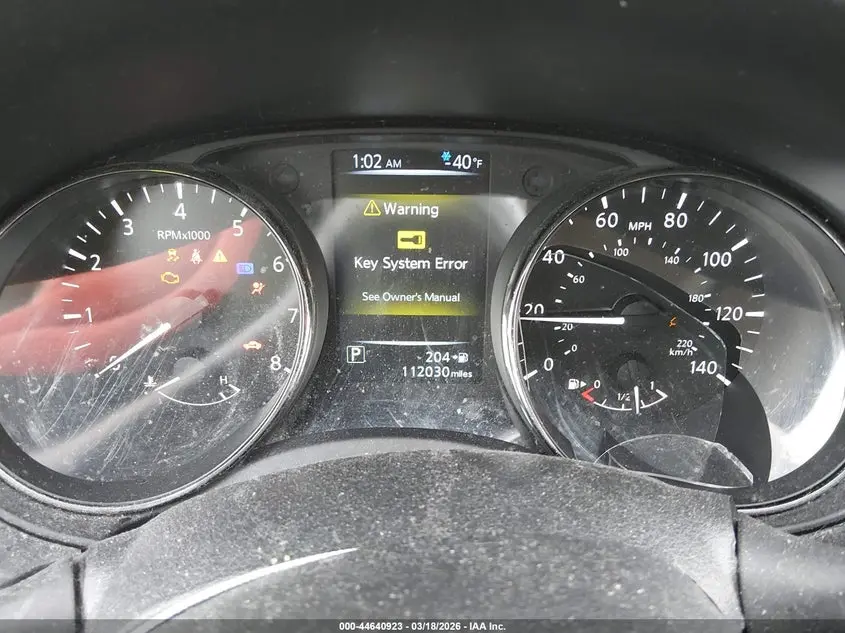 2017 NISSAN ROGUE SV