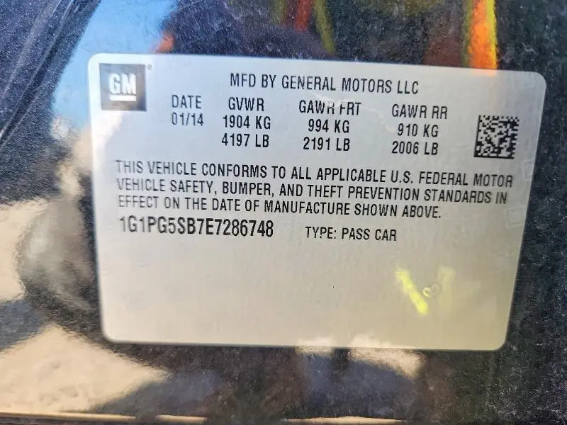 2014 CHEVROLET CRUZE LTZ  