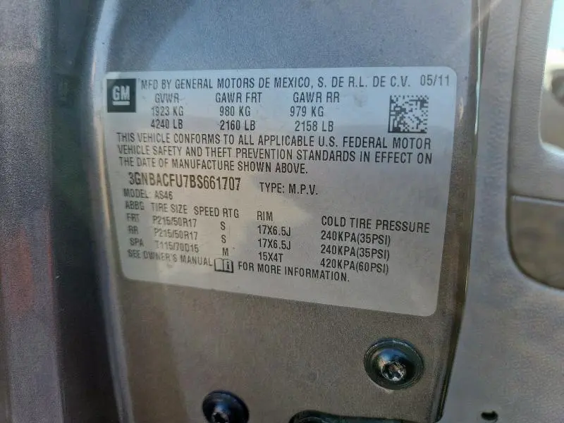 2011 CHEVROLET HHR LT  