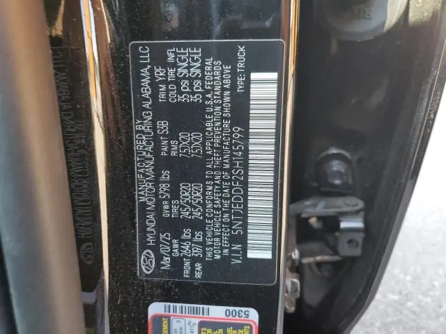 2025 HYUNDAI SANTA CRUZ LIMITED  