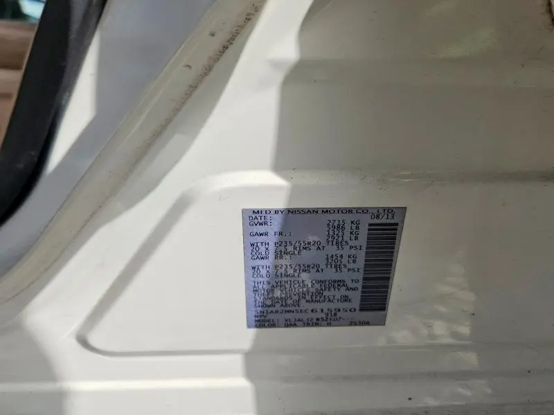 2014 NISSAN PATHFINDER S  