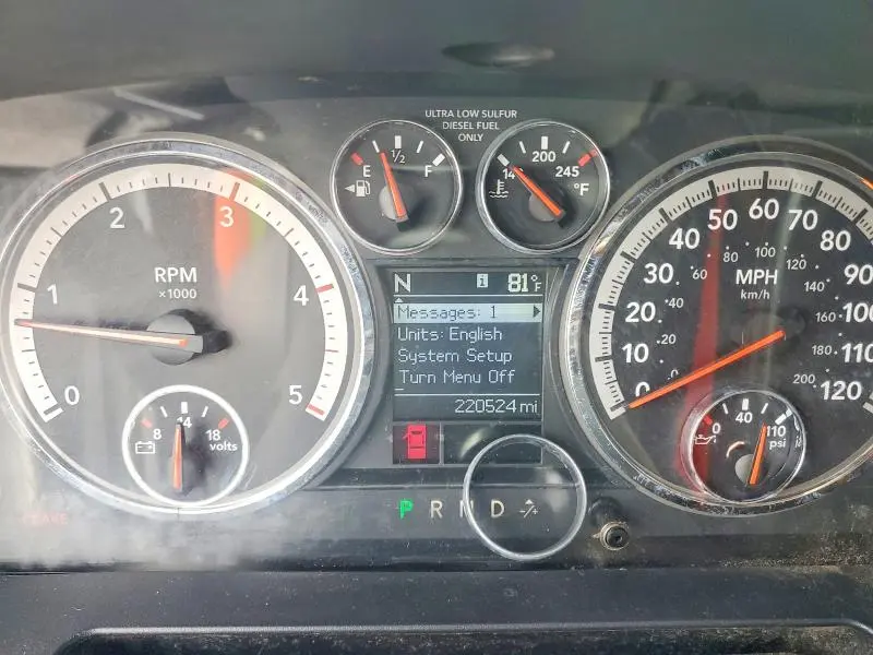 2011 DODGE RAM 2500   