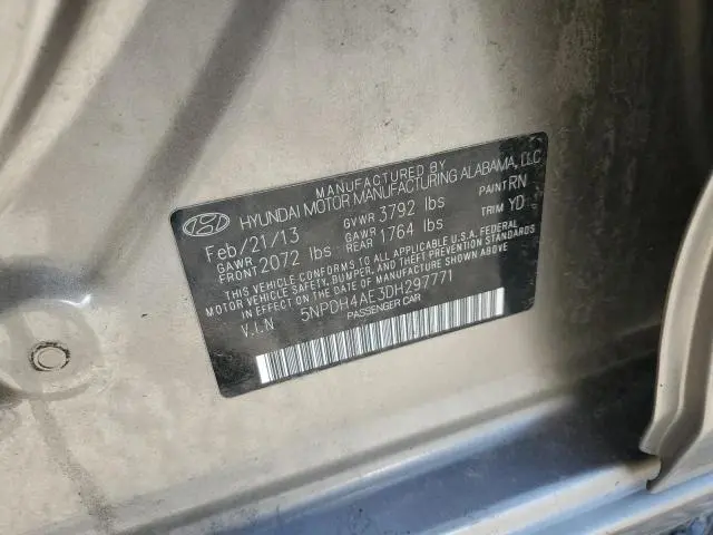2013 HYUNDAI ELANTRA GLS  