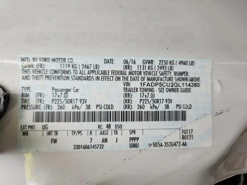 2016 FORD C-MAX PREMIUM SEL  
