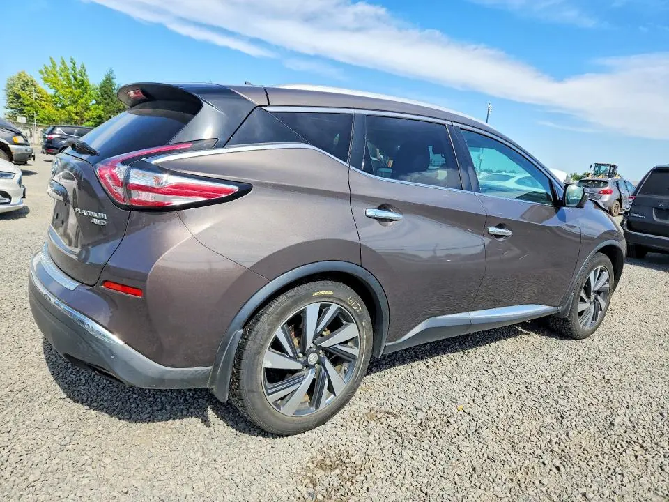 2015 NISSAN MURANO PLATINUM  