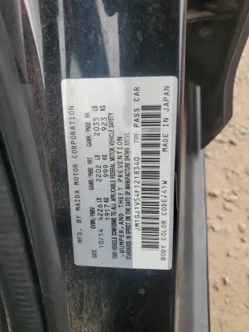 2015 MAZDA 6 TOURING  