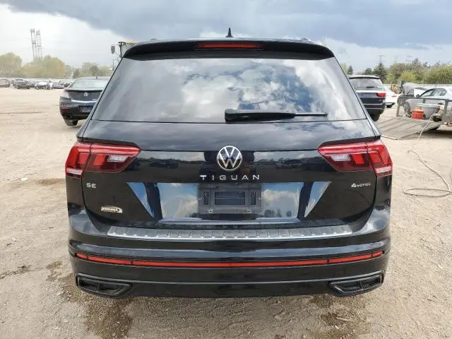 2022 VOLKSWAGEN TIGUAN SE R-LINE BLACK  