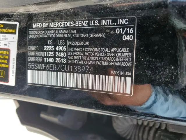 2016 MERCEDES-BENZ C 450 4MATIC AMG  