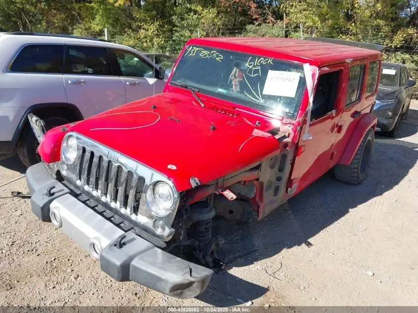 2017 JEEP WRANGLER UNLIMITED SAHARA 4X4