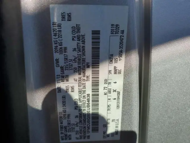 2014 FORD ESCAPE SE  