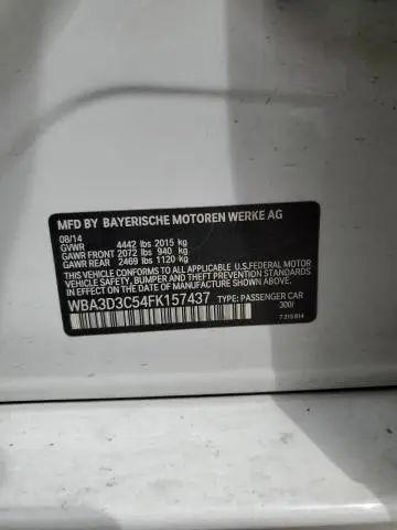2015 BMW 328 D  