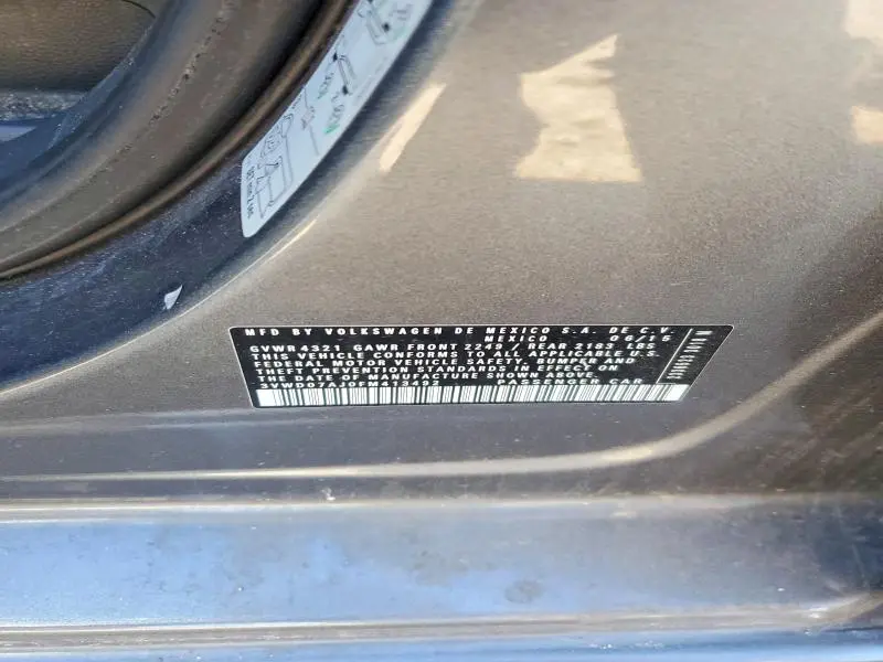 2015 VOLKSWAGEN JETTA SE  