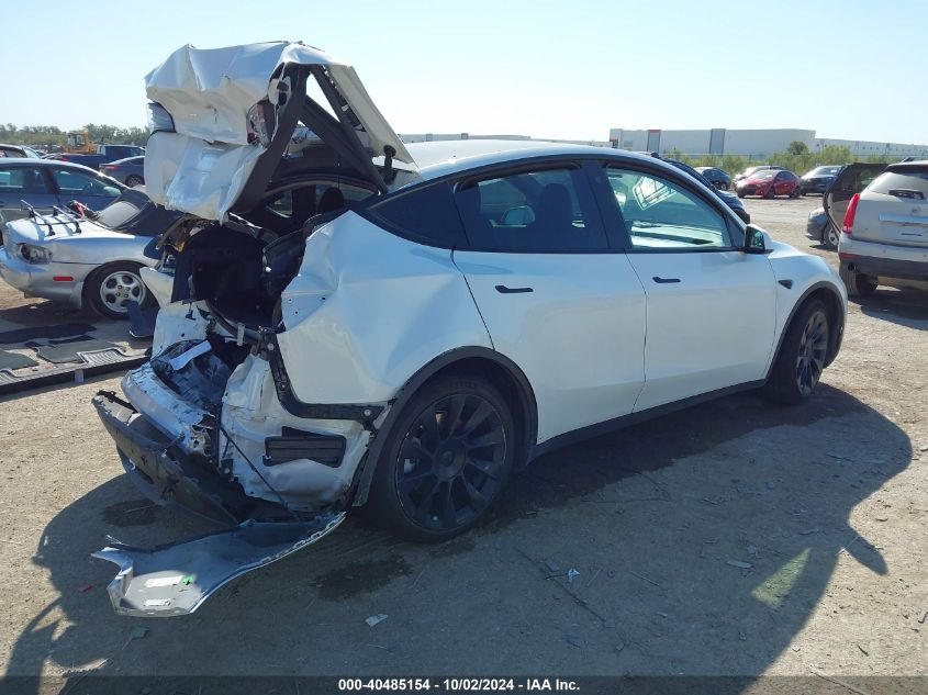 2022 TESLA MODEL Y LONG RANGE DUAL MOTOR ALL-WHEEL DRIVE